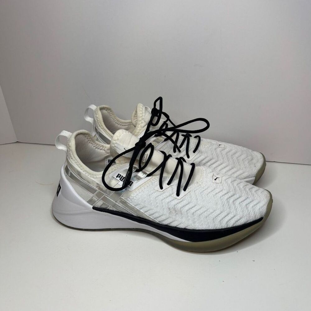 Puma Wmns Jaab XT Iridescent TZ Lace White Athletic Sneakers Shoes Lace Up - Picture 2 of 10